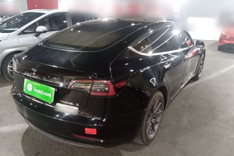 Used Tesla Model 3 2020 Refreshed Version Long-Range Rear-Wheel Drive Rear Right 45 Deg