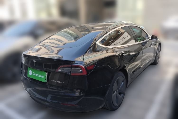 Used Tesla Model 3 2020 Revised Version Standard Range Rear-Wheel Drive – Upgraded Edition Rear Right 45 Deg