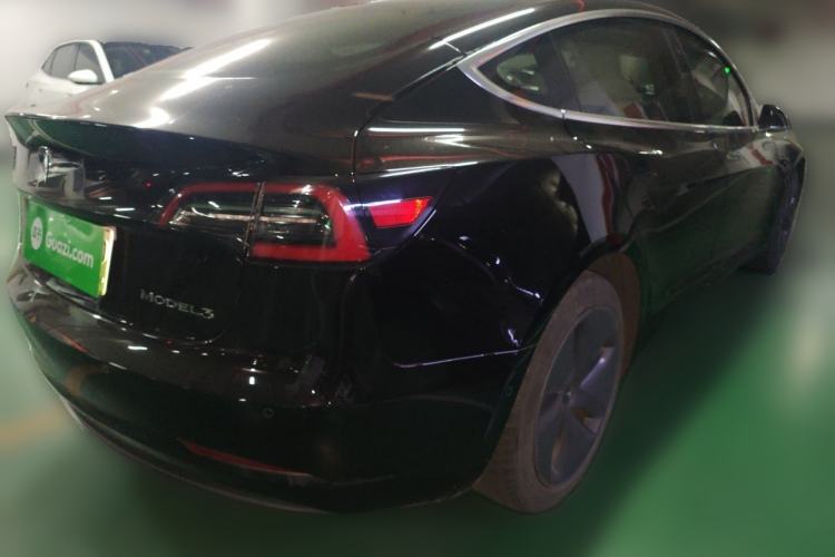 Used Tesla Model 3 2020 Standard Range Rear-Wheel Drive Upgraded Version Rear Right 45 Deg