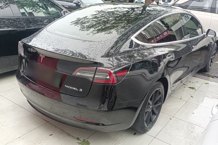 Used Tesla Model 3 2020 Standard Range Rear-Wheel Drive Upgraded Version Rear Right 45 Deg