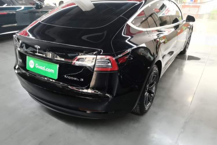 Used Tesla Model 3 2020 Revised Version Standard Range Rear-Wheel Drive – Upgraded Edition Rear Right 45 Deg