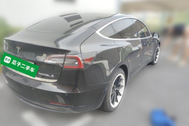Used Tesla Model 3 2020 Standard Range Rear-Wheel Drive Upgraded Version Rear Right 45 Deg