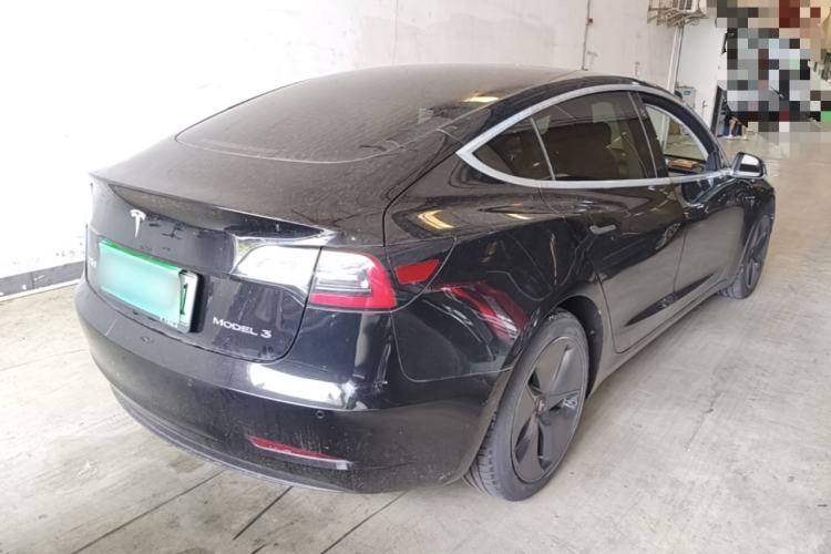 Used Tesla Model 3 2020 Refreshed Version Long-Range Rear-Wheel Drive Rear Right 45 Deg