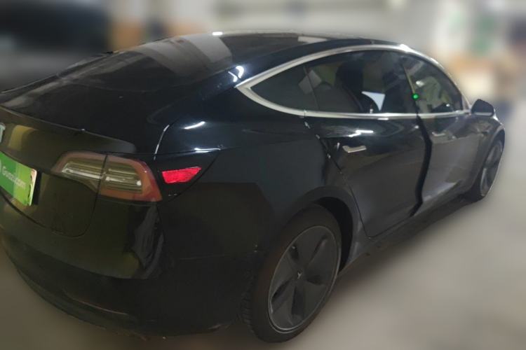 Used Tesla Model 3 2020 Standard Range Rear-Wheel Drive Upgraded Version Rear Right 45 Deg