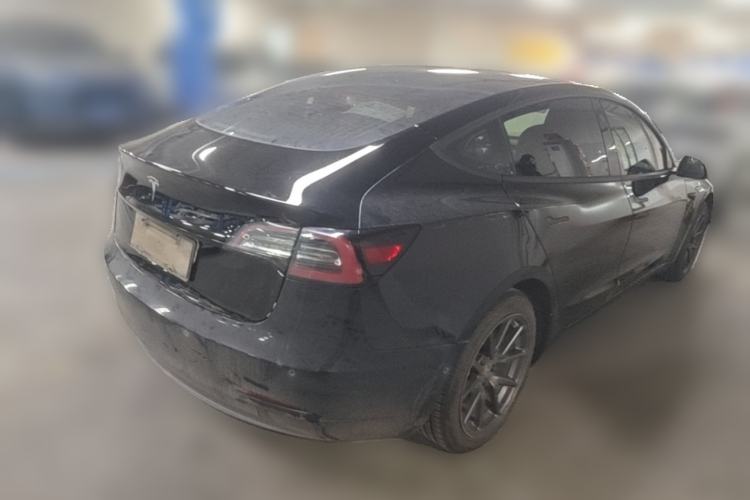 Used Tesla Model 3 2020 Standard Range Rear-Wheel Drive Upgraded Version Rear Right 45 Deg