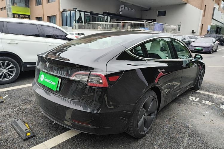 Used Tesla Model 3 2020 Revised Version Standard Range Rear-Wheel Drive – Upgraded Edition Rear Right 45 Deg