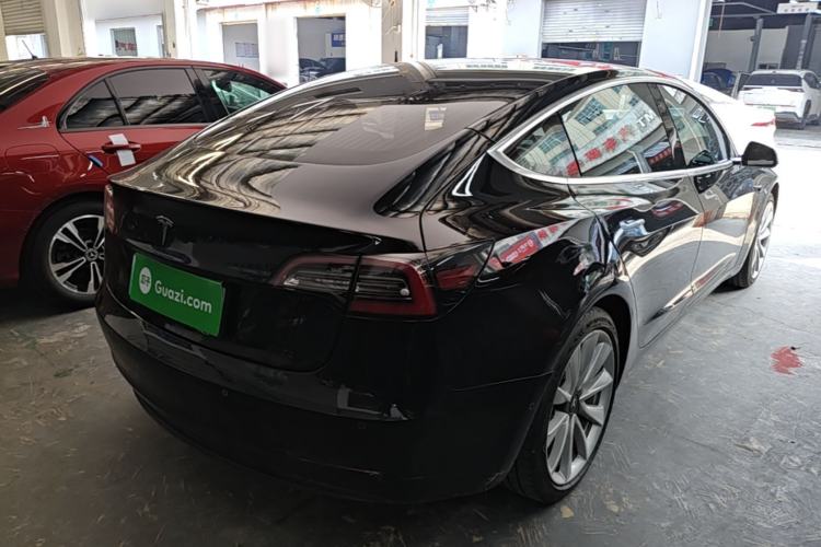Used Tesla Model 3 2020 Revised Version Standard Range Rear-Wheel Drive – Upgraded Edition Rear Right 45 Deg