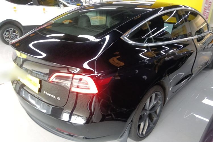 Used Tesla Model 3 2020 Standard Range Rear-Wheel Drive Upgraded Version Rear Right 45 Deg