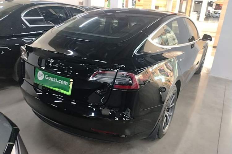 Used Tesla Model 3 2020 Revised Version Standard Range Rear-Wheel Drive – Upgraded Edition Rear Right 45 Deg