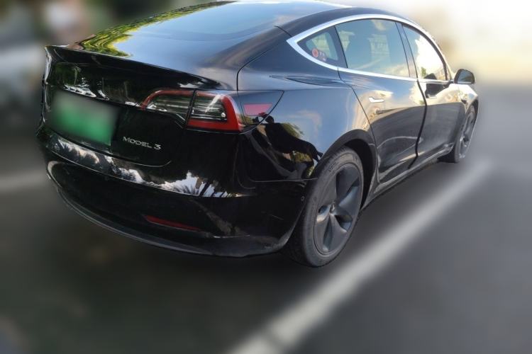 Used Tesla Model 3 2020 Revised Version Standard Range Rear-Wheel Drive – Upgraded Edition Rear Right 45 Deg