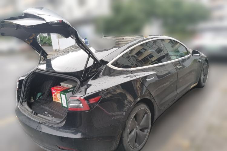 Used Tesla Model 3 2020 Standard Range Rear-Wheel Drive Upgraded Version Rear Right 45 Deg