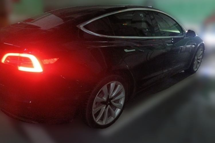Used Tesla Model 3 2020 Standard Range Rear-Wheel Drive Upgraded Version Rear Right 45 Deg