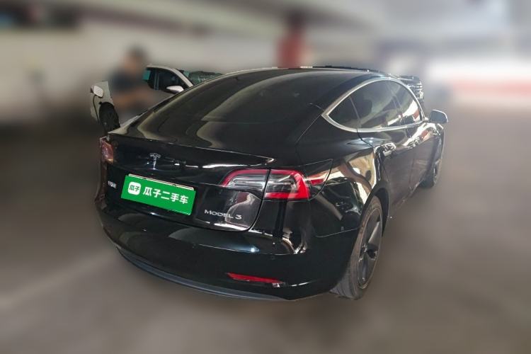 Used Tesla Model 3 2020 Standard Range Rear-Wheel Drive Upgraded Version Rear Right 45 Deg