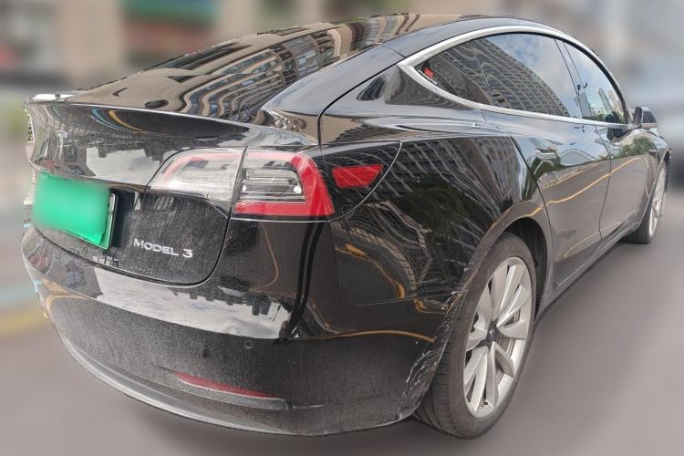 Used Tesla Model 3 2020 Revised Version Standard Range Rear-Wheel Drive – Upgraded Edition Rear Right 45 Deg
