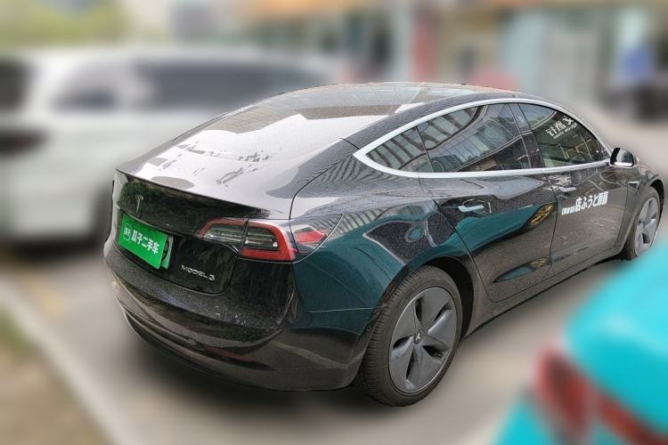 Used Tesla Model 3 2020 Revised Version Standard Range Rear-Wheel Drive – Upgraded Edition Rear Right 45 Deg