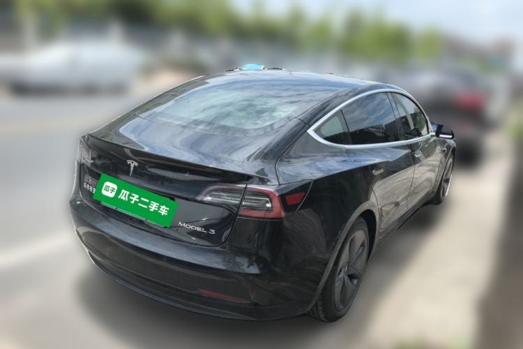 Used Tesla Model 3 2020 Revised Version Standard Range Rear-Wheel Drive – Upgraded Edition Rear Right 45 Deg