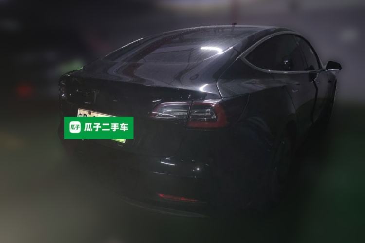 Used Tesla Model 3 2020 Standard Range Rear-Wheel Drive Upgraded Version Rear Right 45 Deg