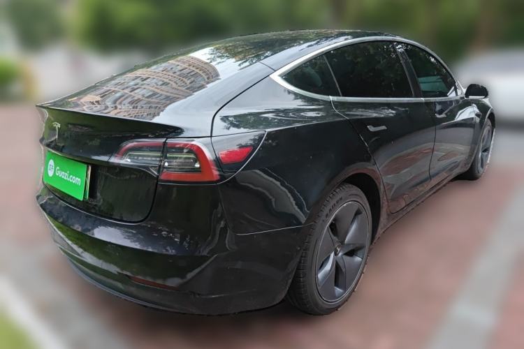 Used Tesla Model 3 2020 Revised Version Standard Range Rear-Wheel Drive – Upgraded Edition Rear Right 45 Deg