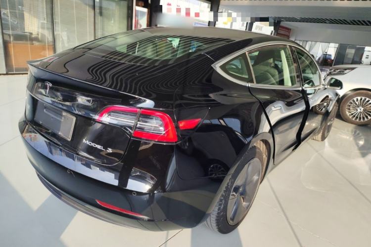 Used Tesla Model 3 2020 Standard Range Rear-Wheel Drive Upgraded Version Rear Right 45 Deg