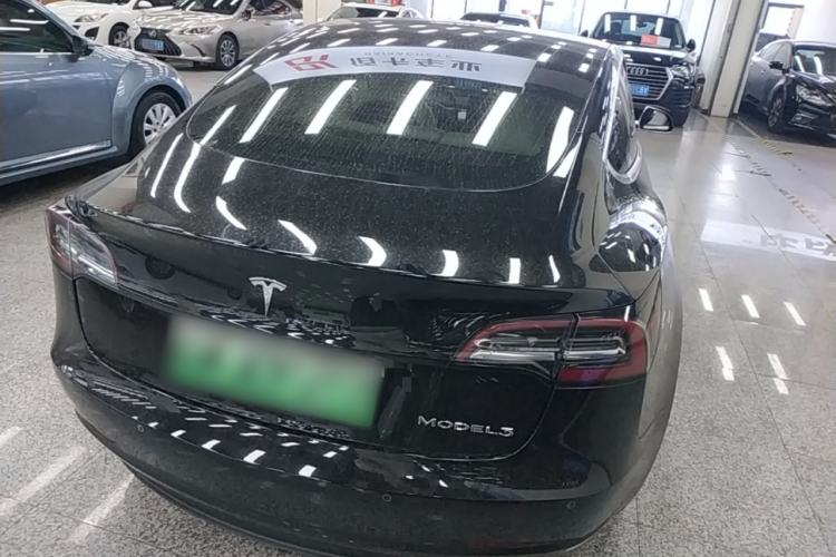 Used Tesla Model 3 2020 Standard Range Rear-Wheel Drive Upgraded Version Rear Right 45 Deg