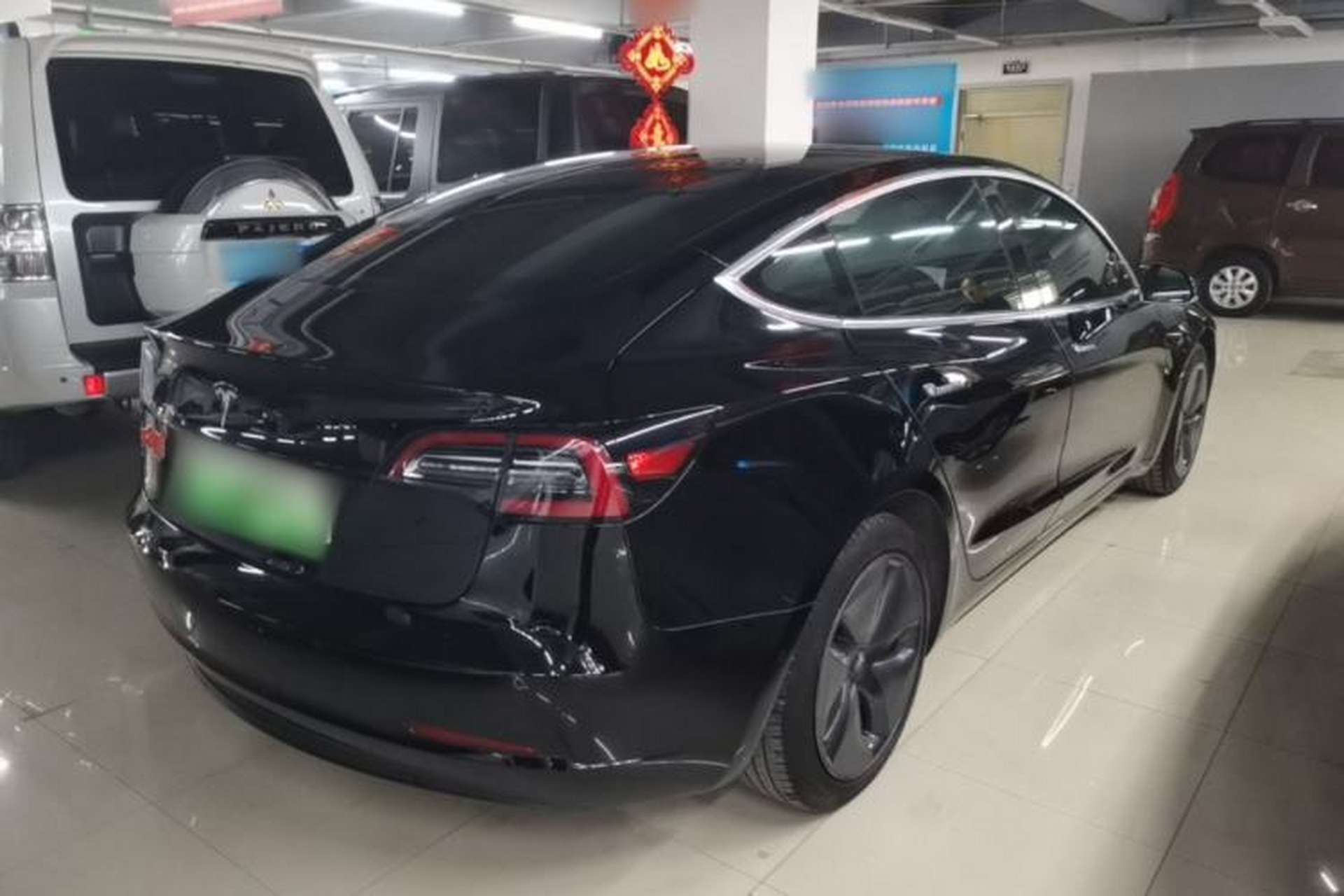Used Tesla Model 3 2020 Revised Version Standard Range Rear-Wheel Drive – Upgraded Edition Rear Right 45 Deg
