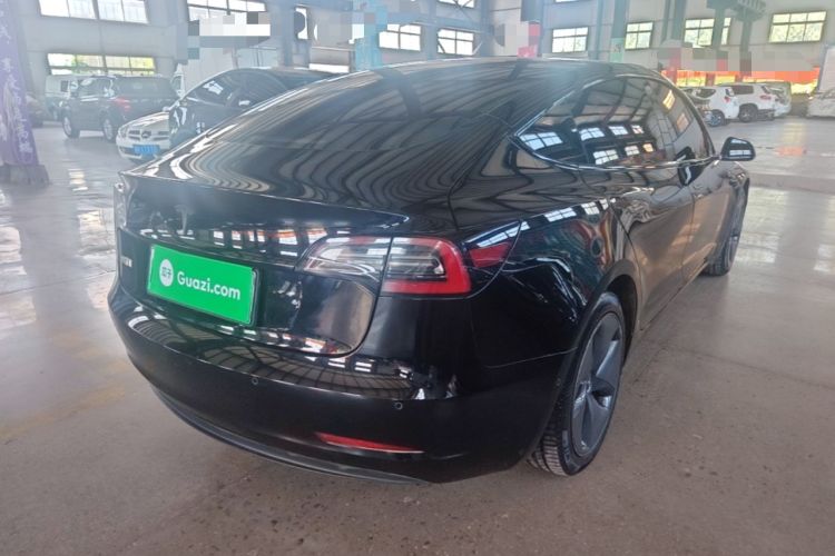 Used Tesla Model 3 2020 Revised Version Standard Range Rear-Wheel Drive – Upgraded Edition Rear Right 45 Deg
