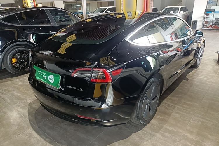 Used Tesla Model 3 2020 Standard Range Rear-Wheel Drive Upgraded Version Rear Right 45 Deg