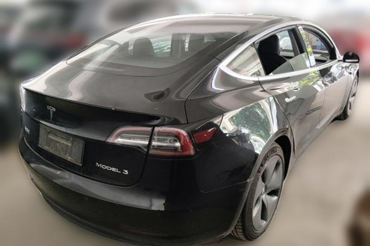 Used Tesla Model 3 2020 Refreshed Version Long-Range Rear-Wheel Drive Rear Right 45 Deg