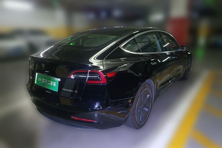 Used Tesla Model 3 2020 Standard Range Rear-Wheel Drive Upgraded Version Rear Right 45 Deg