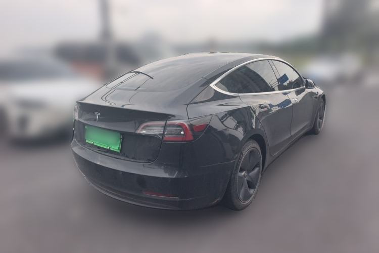 Used Tesla Model 3 2020 Revised Version Standard Range Rear-Wheel Drive – Upgraded Edition Rear Right 45 Deg