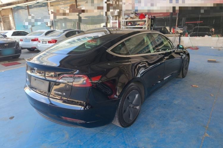 Used Tesla Model 3 2020 Revised Version Standard Range Rear-Wheel Drive – Upgraded Edition Rear Right 45 Deg