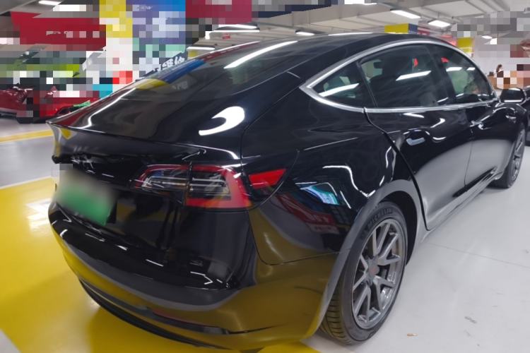 Used Tesla Model 3 2020 Standard Range Rear-Wheel Drive Upgraded Version Rear Right 45 Deg