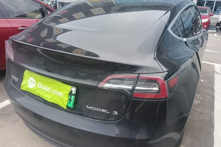 Used Tesla Model 3 2020 Standard Range Rear-Wheel Drive Upgraded Version Rear Right 45 Deg