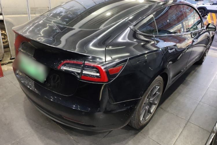 Used Tesla Model 3 2020 Standard Range Rear-Wheel Drive Upgraded Version Rear Right 45 Deg