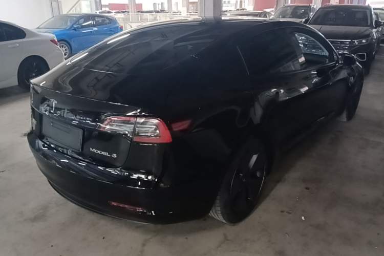 Used Tesla Model 3 2020 Revised Version Standard Range Rear-Wheel Drive – Upgraded Edition Rear Right 45 Deg
