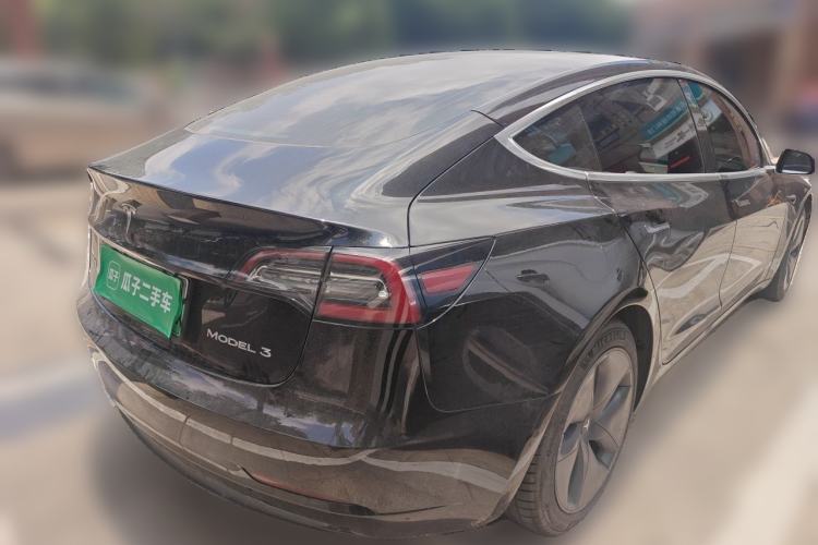 Used Tesla Model 3 2020 Revised Version Standard Range Rear-Wheel Drive – Upgraded Edition Rear Right 45 Deg