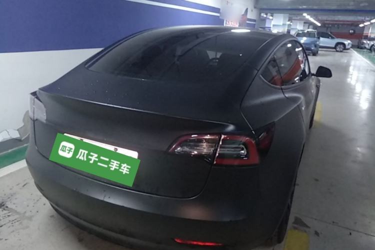 Used Tesla Model 3 2020 Standard Range Rear-Wheel Drive Upgraded Version Rear Right 45 Deg