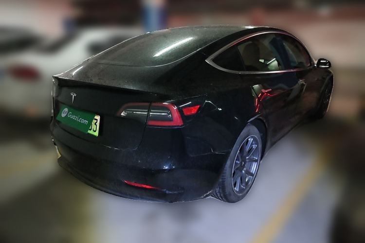 Used Tesla Model 3 2020 Standard Range Rear-Wheel Drive Upgraded Version Rear Right 45 Deg