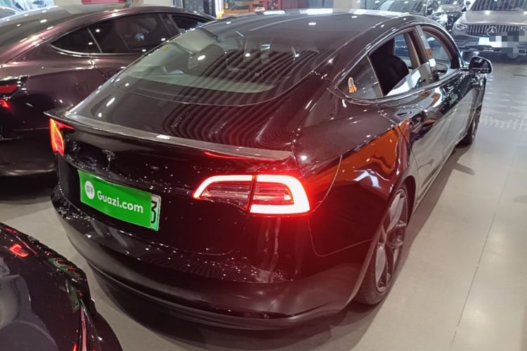 Used Tesla Model 3 2020 Revised Version Standard Range Rear-Wheel Drive – Upgraded Edition Rear Right 45 Deg
