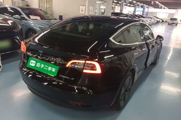 Used Tesla Model 3 2020 Revised Version Standard Range Rear-Wheel Drive – Upgraded Edition Rear Right 45 Deg