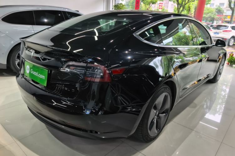 Used Tesla Model 3 2020 Standard Range Rear-Wheel Drive Upgraded Version Rear Right 45 Deg