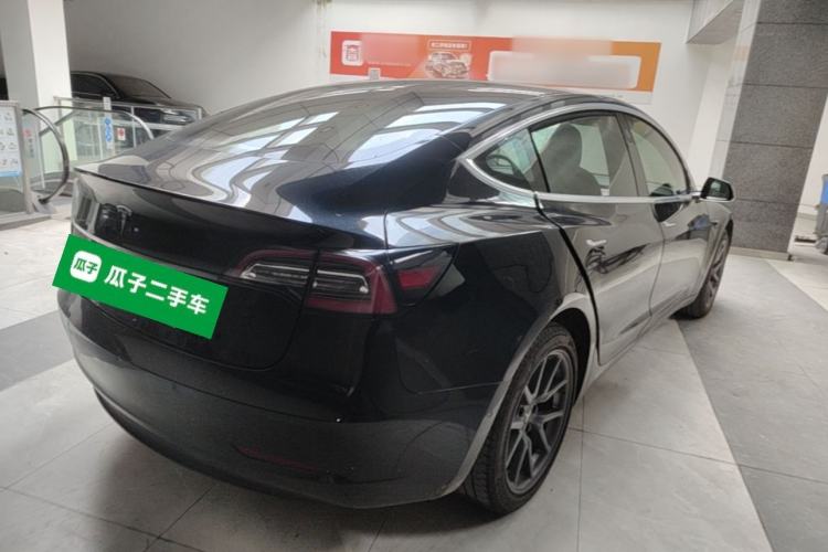 Used Tesla Model 3 2020 Standard Range Rear-Wheel Drive Upgraded Version Rear Right 45 Deg