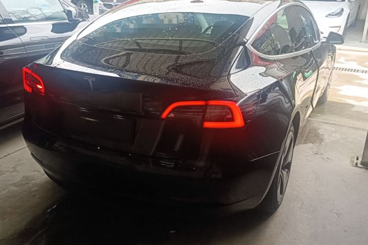 Used Tesla Model 3 2020 Refreshed Version Long-Range Rear-Wheel Drive Rear Right 45 Deg