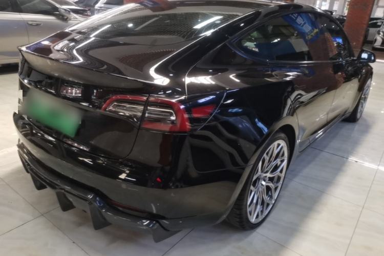 Used Tesla Model 3 2020 Standard Range Rear-Wheel Drive Upgraded Version Rear Right 45 Deg