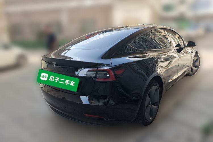 Used Tesla Model 3 2020 Revised Version Standard Range Rear-Wheel Drive – Upgraded Edition Rear Right 45 Deg