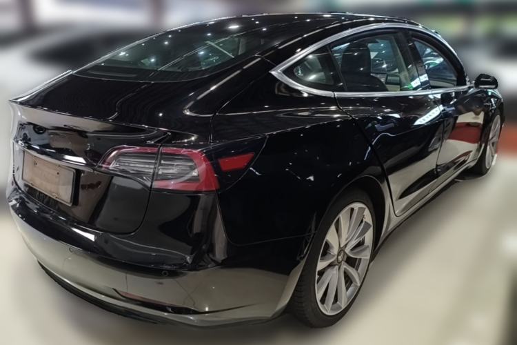 Used Tesla Model 3 2020 Refreshed Version Long-Range Rear-Wheel Drive Rear Right 45 Deg