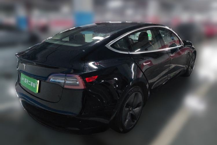 Used Tesla Model 3 2020 Revised Version Standard Range Rear-Wheel Drive – Upgraded Edition Rear Right 45 Deg