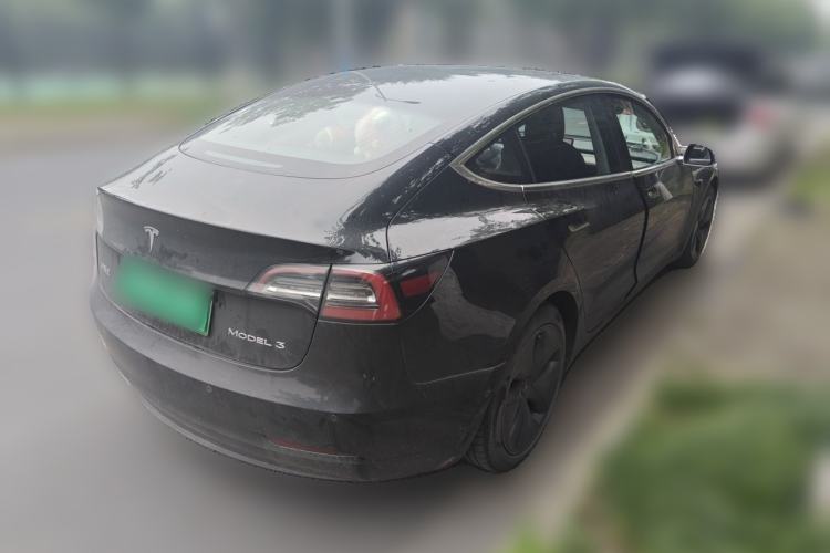 Used Tesla Model 3 2020 Refreshed Version Long-Range Rear-Wheel Drive Rear Right 45 Deg