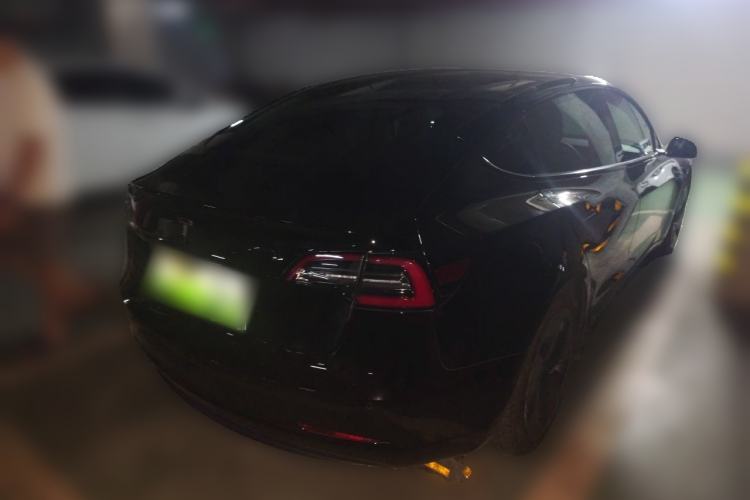 Used Tesla Model 3 2020 Standard Range Rear-Wheel Drive Upgraded Version Rear Right 45 Deg