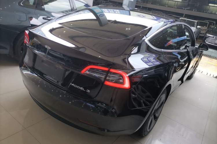 Used Tesla Model 3 2020 Revised Version Standard Range Rear-Wheel Drive – Upgraded Edition Rear Right 45 Deg